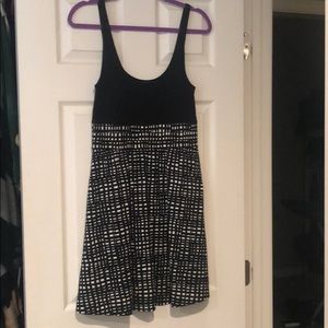 Black and white Theory Dress